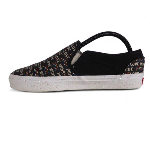 Vans Asher Classic Slip-on "Pride" Skate Shoes Multicolor Women's 10 - Picture 6 of 11